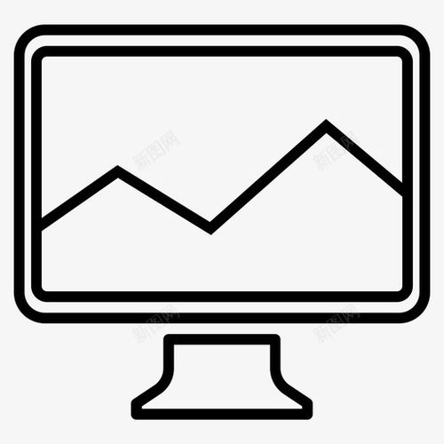 探索電腦山自然圖標 免費素材助力網頁與電商設計
